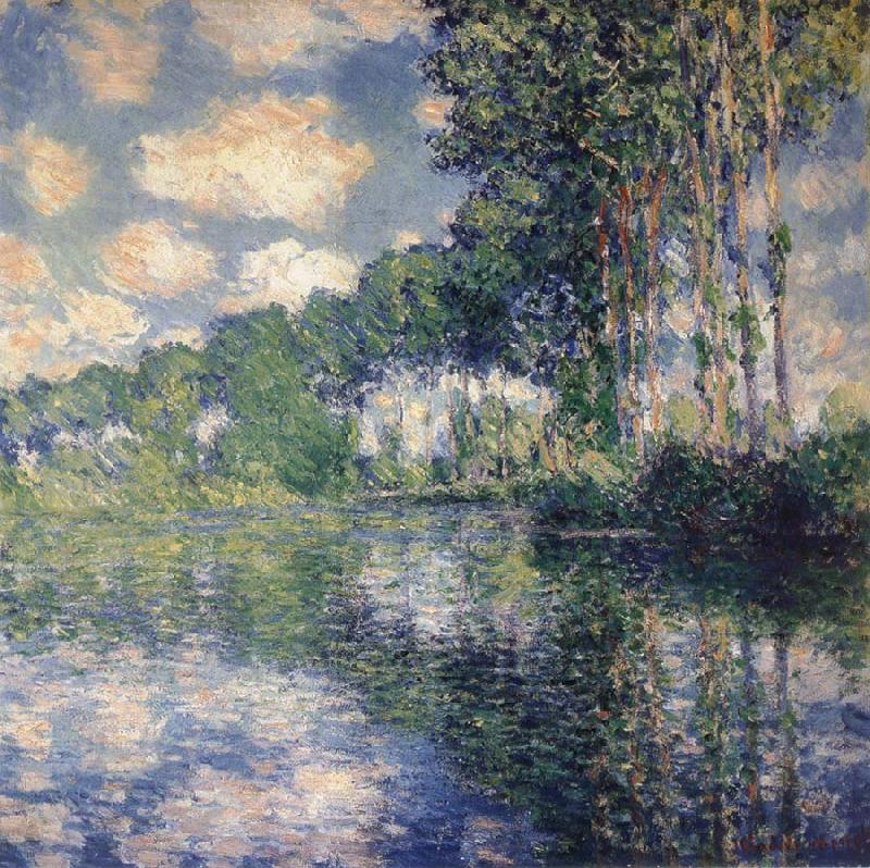Claude Monet Poplars on the Banks of the Rive Epte Germany oil painting art